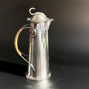 Art Nouveau Silver Plated Coffee Pot