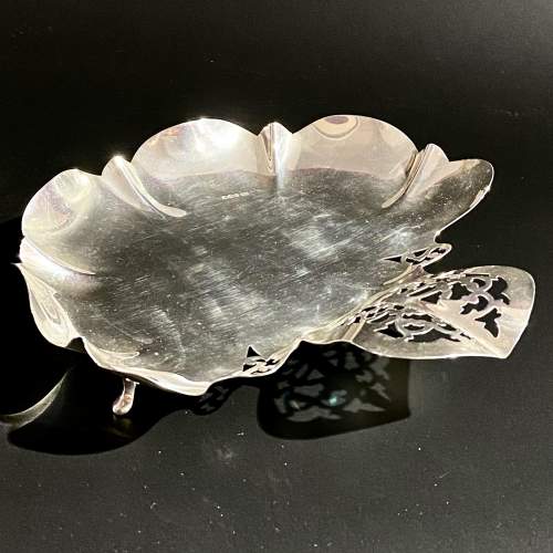 Art Deco Solid Silver Serving Dish image-5