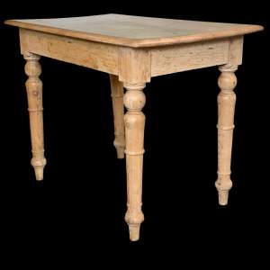 Victorian Pine Scullery Table