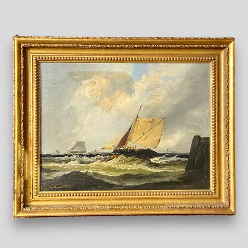 Victorian Marine Painting image-1