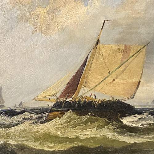 Victorian Marine Painting image-2