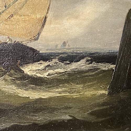 Victorian Marine Painting image-3
