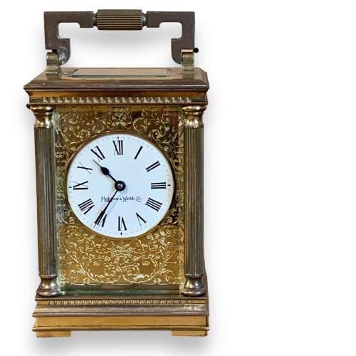 Mappin & Webb Brass Carriage Clock - Mantel Clocks - Hemswell Antique ...