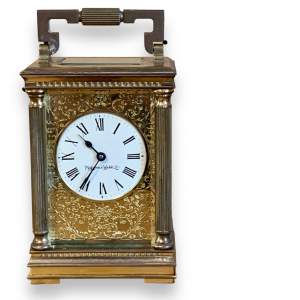 Mappin & Webb Brass Carriage Clock