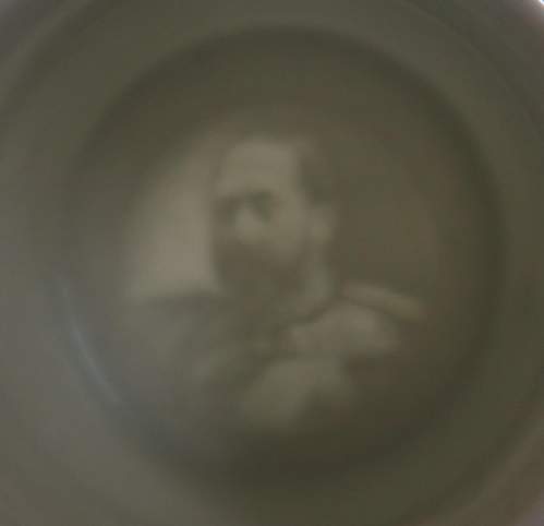 Rare 1902 Edward VII Lithophane Commemorative Mug image-5