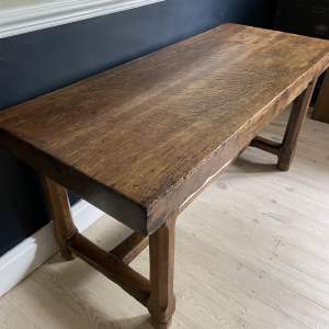 18th Century Oak Plank Table