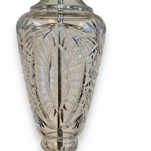 Large 20th Century Glass Table Lamp image-5