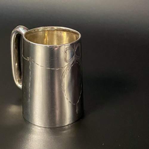 Silver Christening Mug image-1