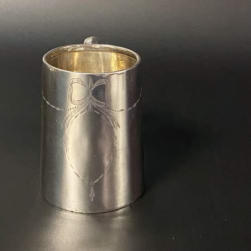 Silver Christening Mug image-2
