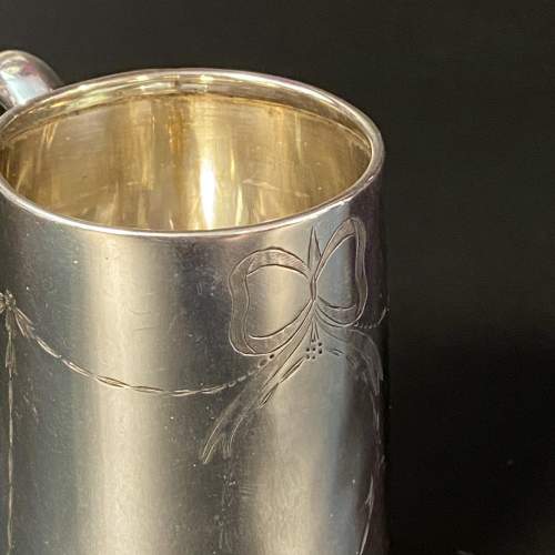 Silver Christening Mug image-3