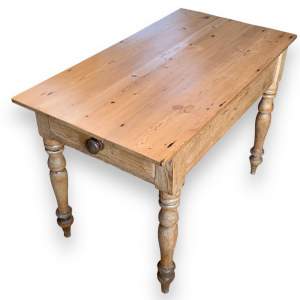 19th Century Antique Pine Prep Table