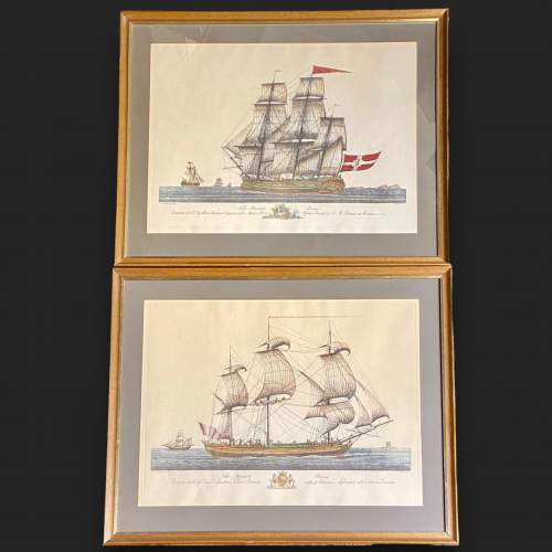 Pair of Coloured Engravings by Ferdinand Fambrini image-1