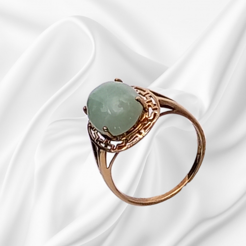 Gold Jade Ring image-4