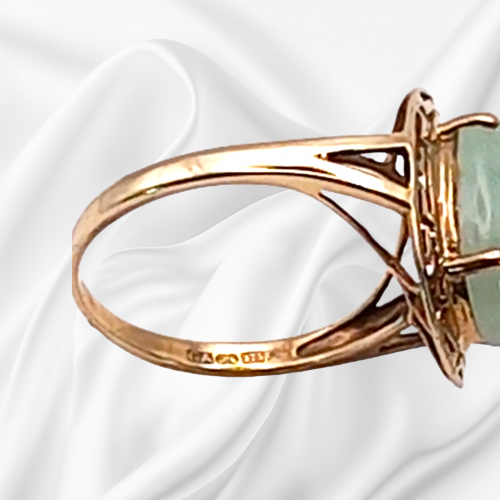 Gold Jade Ring image-5