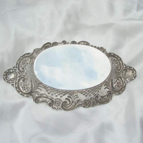Victorian Oval Silver Dish image-5