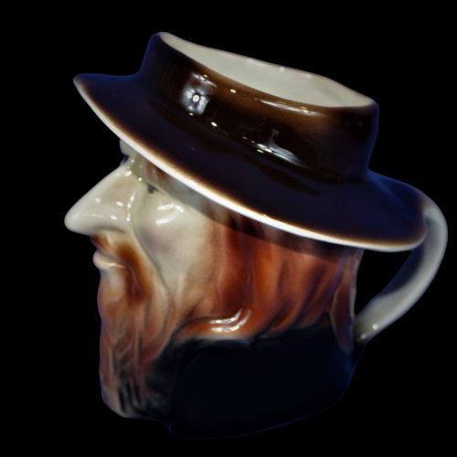 Vintage Kingston Pottery Dickens Character Jug - Fagin image-2