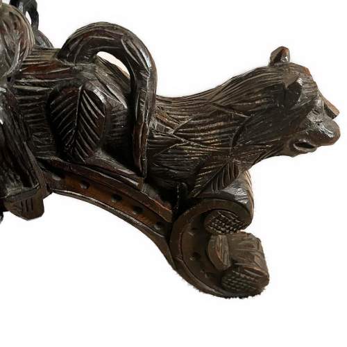 A 19th Century Extensively Carved Anglo Indian Hardwood Table image-4