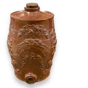 19th Century Victorian Salt Glazed Barrel