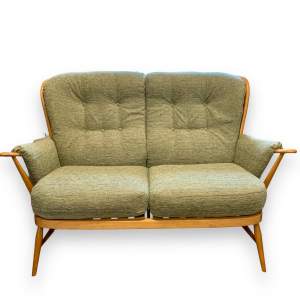 Ercol Blonde Evergreen Two Seater Settee