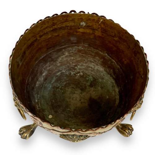 WWII Trench Art Brass Bowl image-4