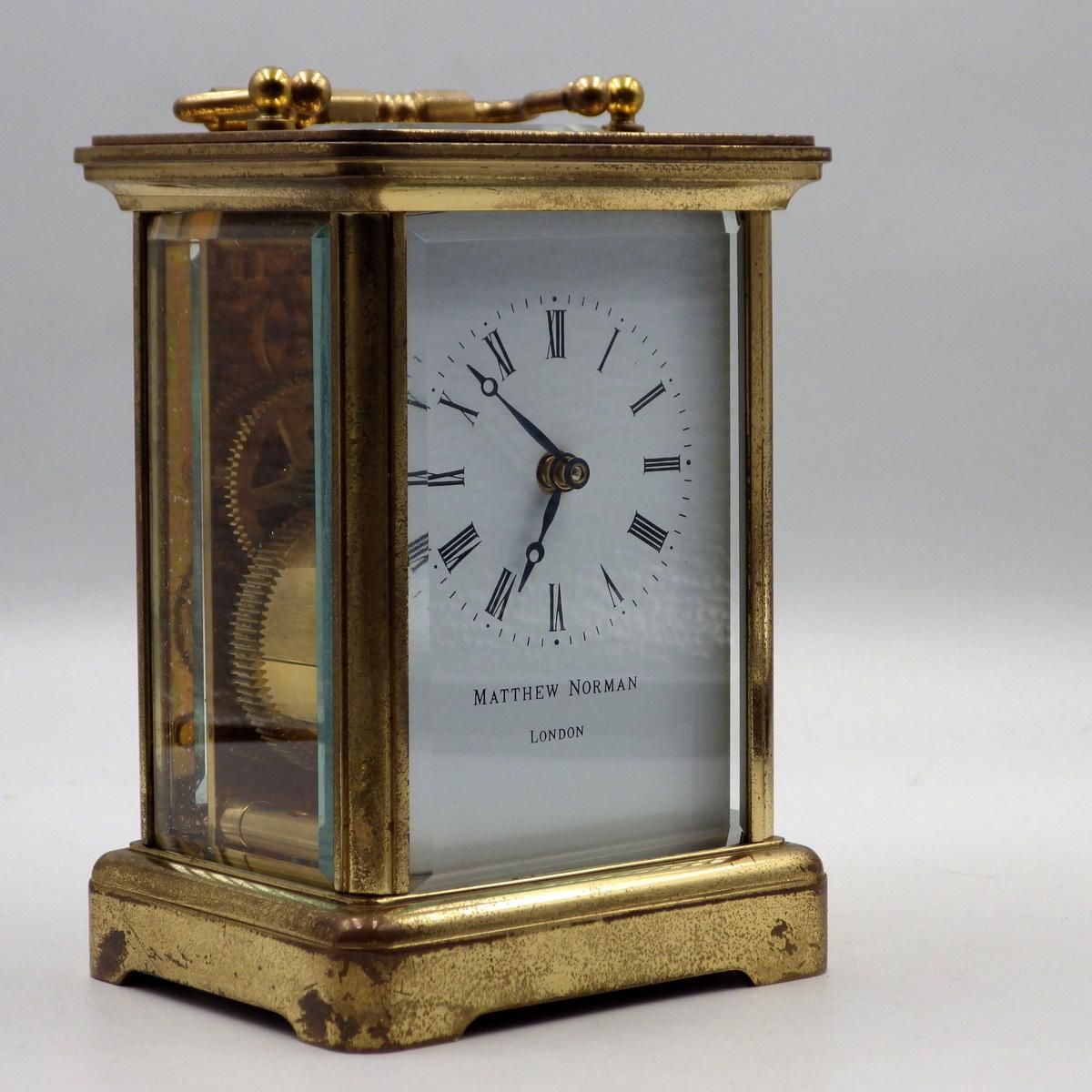 Matthew Norman Fine Quality 20th Century Carriage Clock - Mantel Clocks ...