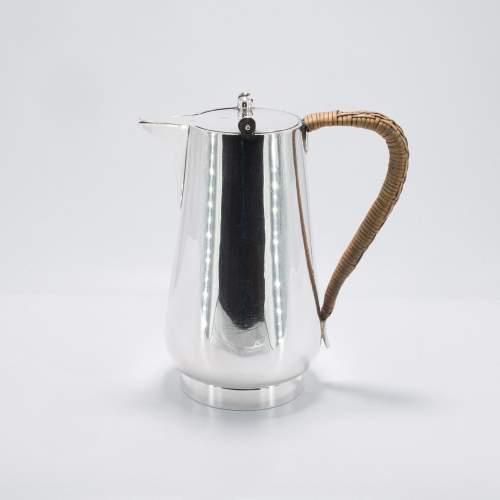 A Vintage Silver Plated Coffee Pot image-1