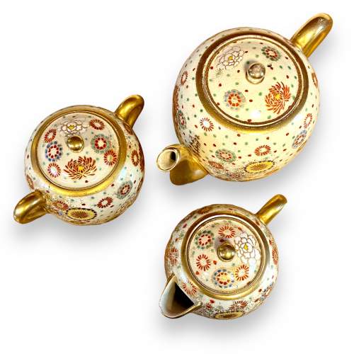 Satsuma Three-Piece Tea Set image-4