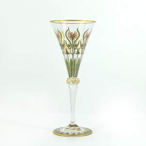 An Antique Edwardian Period Theresienthal Drinking Glass