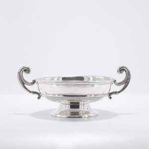 An Art Deco Period Sterling Silver Dish