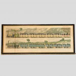 Rare Travelling on The Liverpool and Manchester Railway 1831