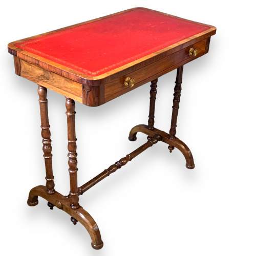 Mid Victorian Ladys Rosewood Writing Table image-2