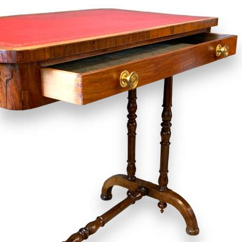 Mid Victorian Ladys Rosewood Writing Table image-3