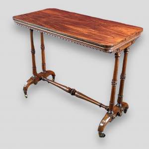 William IV Period Rosewood Library Table