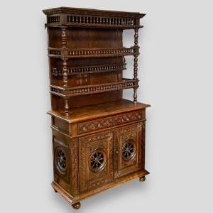 19th Century French Chestnut Breton Dresser