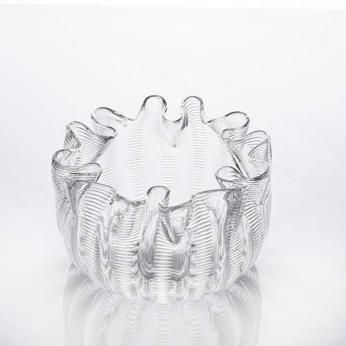 Late 19th Century Antique Crystal Jewel Ware Bowl image-2