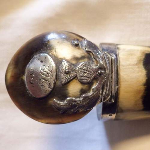 A George III Scottish Horn Mull image-4