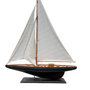 Wooden Model Sailing Yacht