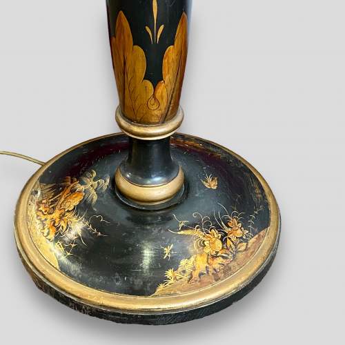 Early 20th Century Japanned Standard Lamp image-5