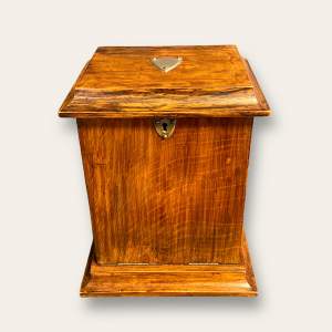 19th Century Oak Writing Box
