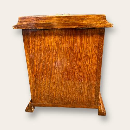 19th Century Oak Writing Box image-6