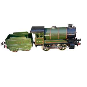 Hornby 0 Gauge Steam Locomotive And Tender