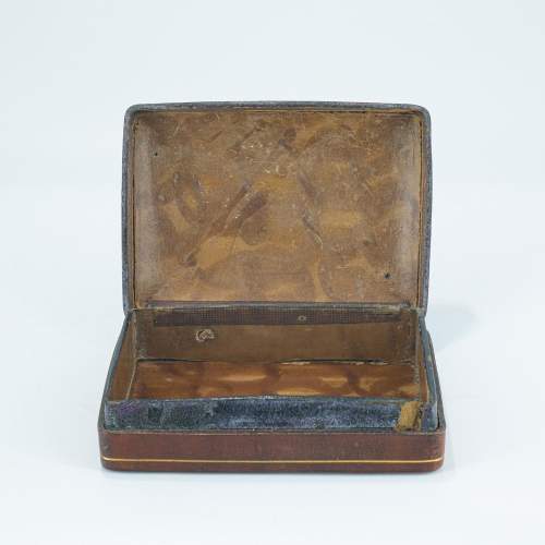 Vintage Italian Gilt Tooled Leather Box image-3