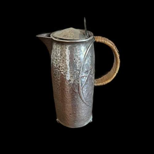Archibald Knox for Liberty Tudric Pewter Hot Water Jug image-5