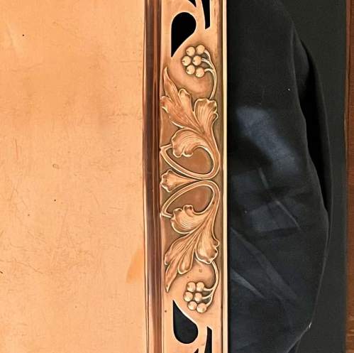 WMF Art Nouveau Copper & Brass Tray image-3