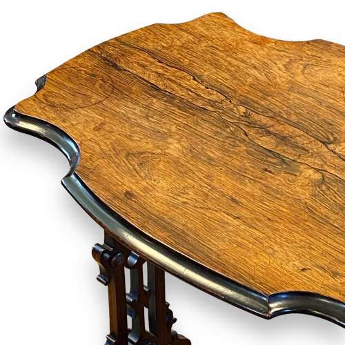 19th Century Rosewood Lamp Table image-6