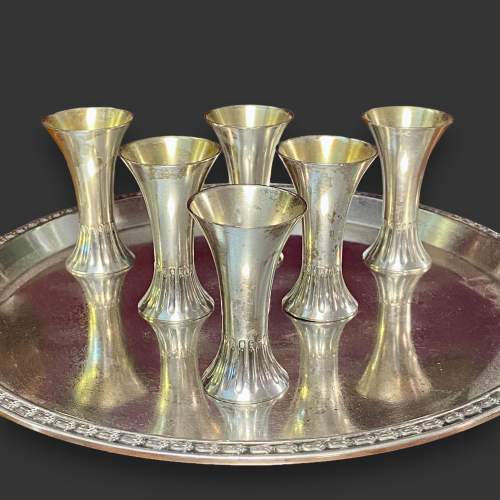 Early 20th Century WMF Silver Plated Liqueur Set image-3