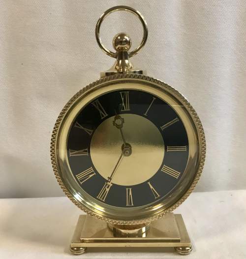 Heavy Brass Timepiece made by Kienzle in Germany circa 1950 image-1