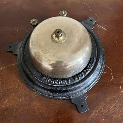 A Mid Century Patented Cast Iron Bell by F.H. Berry image-2