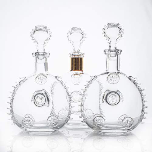 Three Remy Martin 70cl Baccarat Glass Cognac Decanters image-1