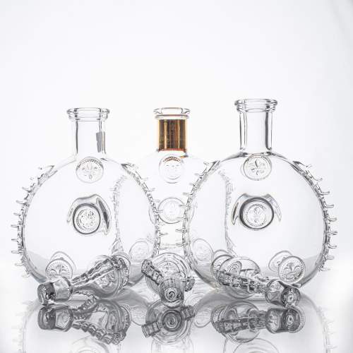 Three Remy Martin 70cl Baccarat Glass Cognac Decanters image-4